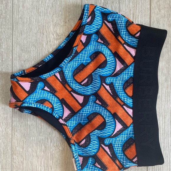 Burberry Monogram Swimsuit NIB TB Set Bra & Undies - Picture 8 of 15